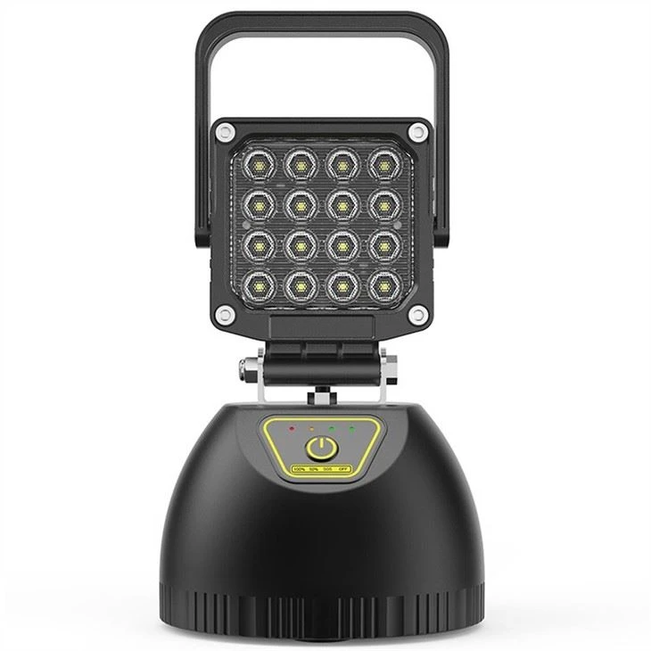 Llum de treball LED magnètic alimentat amb piles