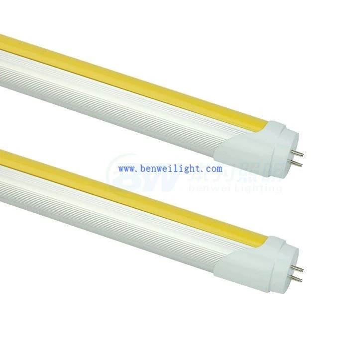Llum de tub groc led
