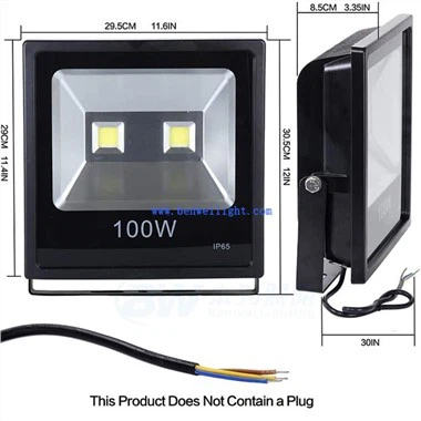 Reflector LED de paret IP65