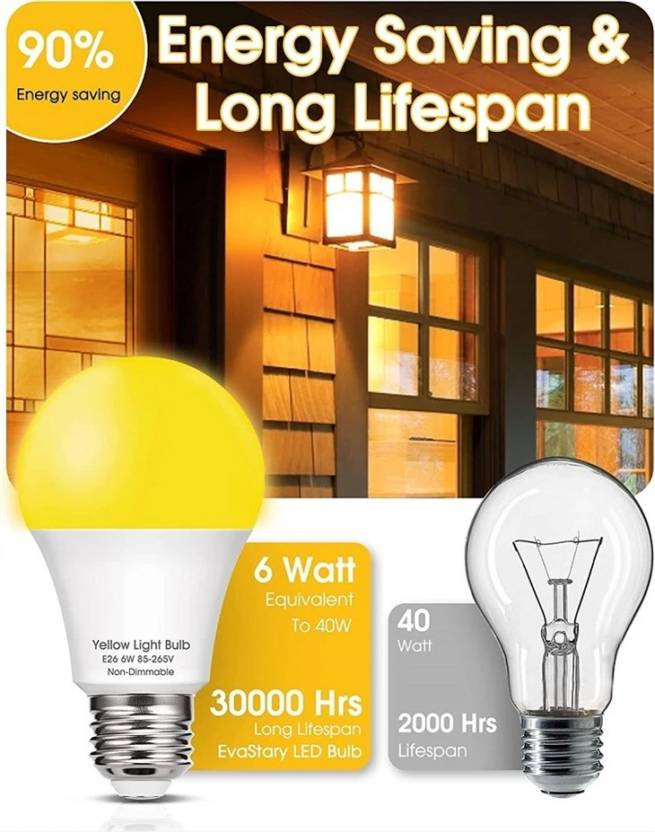 bug light bulbs detail