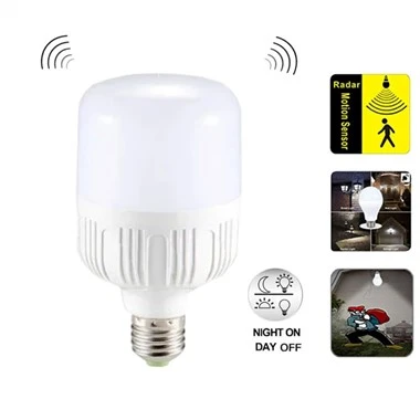 Bombeta de seguretat de 20 W activada pel capvespre a l'alba