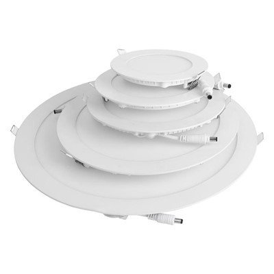 Downlights LED rodons de 18W encastats