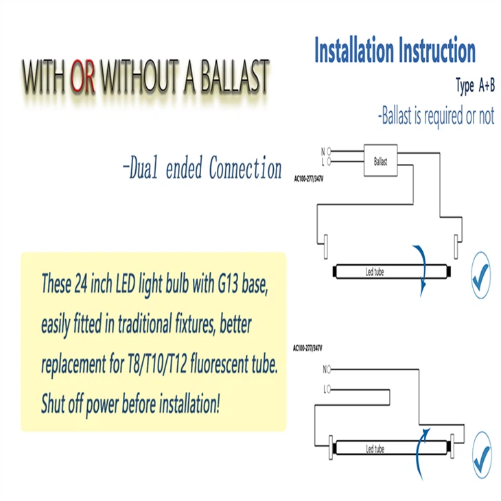 T8 LED Tube - 8FT Retrofit | T8/T12 best
