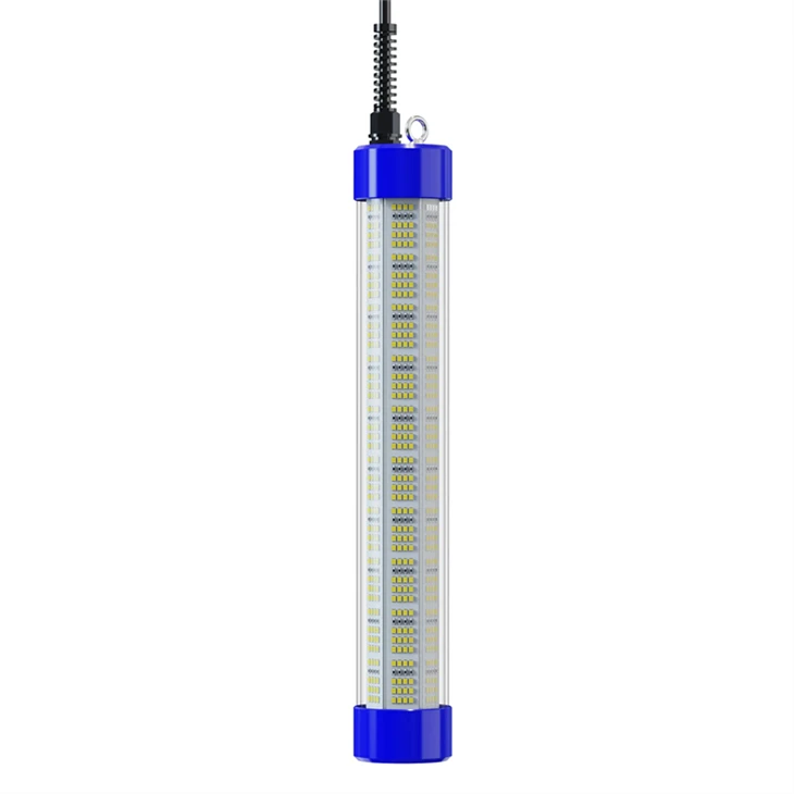 Llums de pesca LED subaquàtics de 12 V (30 W-400 W) amb cable impermeable de 10 m - Llum d'atractor de peixos i cercador