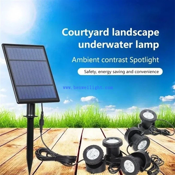 Colorful Backyard Solar Light (2)