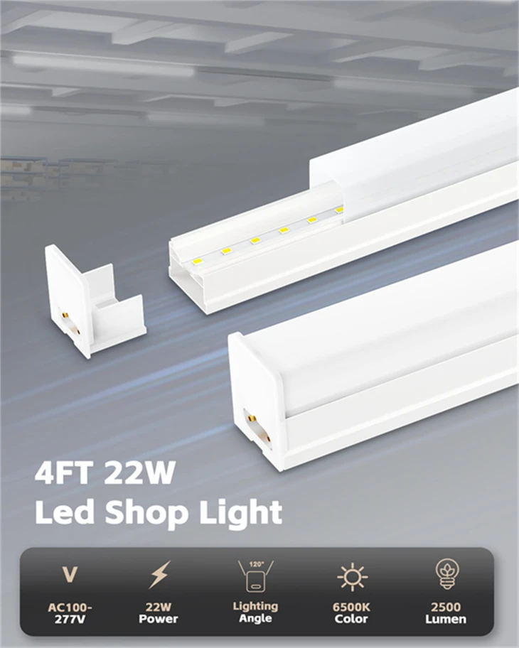 Llums de tub LED T5 personalitzades (1FT-4FT) - Servei OEM/ODM