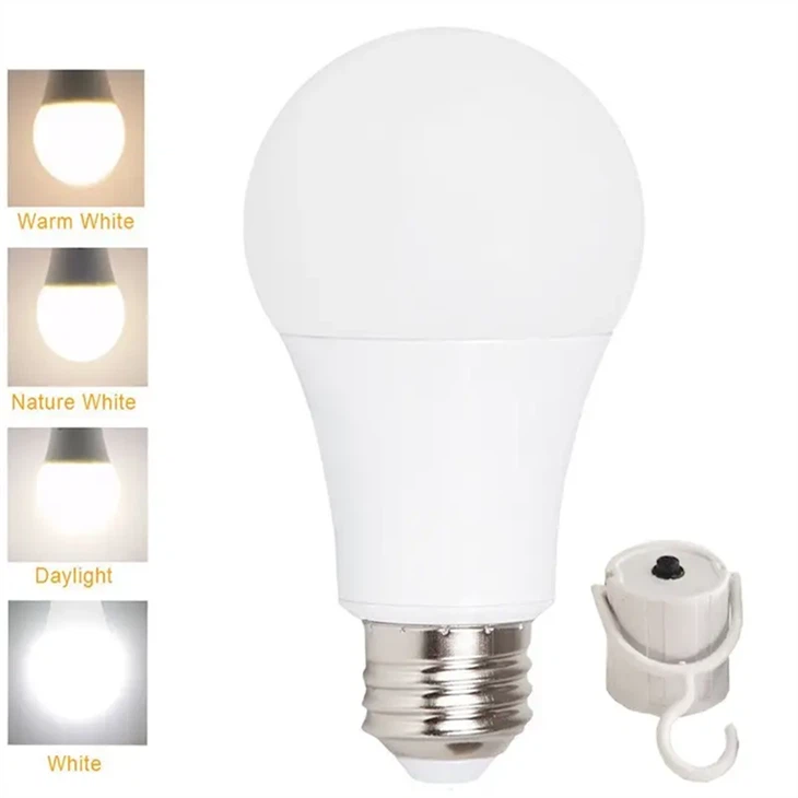 Bombeta LED recarregable i d'emergència de llum diürna de 9 W