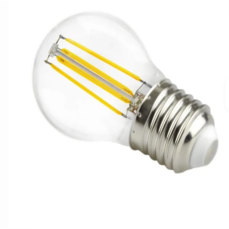Edison E27/E14 Clear Glass 2-6W G45 Bulb best