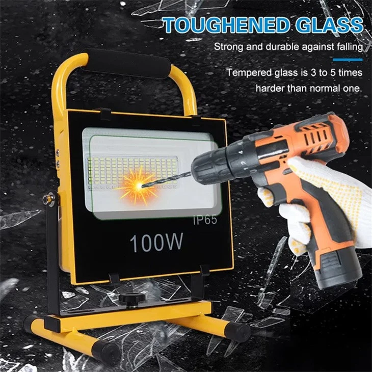 portable flood light rechargeable