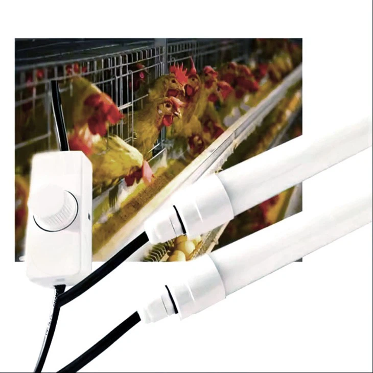 Llums de tub LED d'aus de corral impermeables