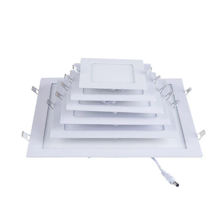 Downlight LED encastat quadrat Slim