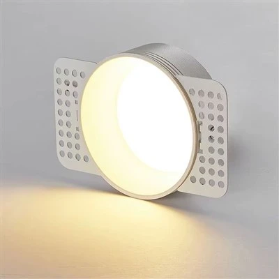 Llum de sostre LED encastat d'interior modern anti-llum d'olla d'alumini regulable 3CCT