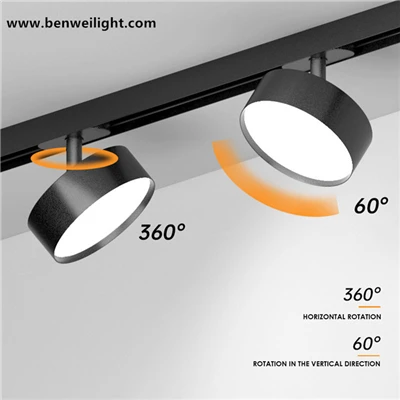 Foc de sostre de llum regulable de cilindre lineal LED integrat