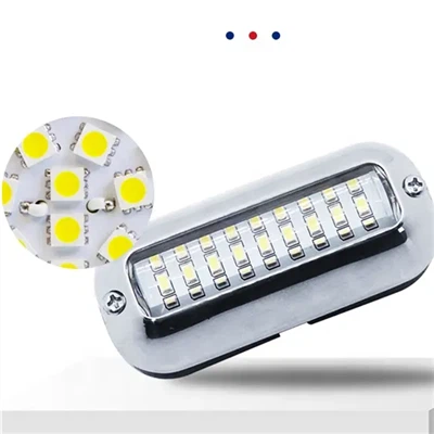 Llum de pesca LED submarina IP68 d'alta-qualitat per a vaixells: brillant i durador