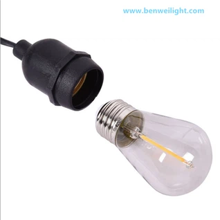 Corda de llums LED d'exterior IP65 - Llums de corda de jardí multicolors