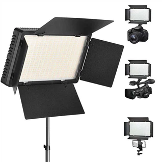 Llum de fotografia LED - 60W/80W Llum d'ompliment de pantalla plana per a estudi i reproducció en directe