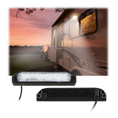 RV CustomerAdmin/IPSsual-Llum exterior de color (5/9") - LED blanc/ambre per a remolcs/camions/porxos