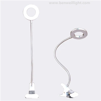 Làmpada plegable de protecció ocular flexible USB de doble-color