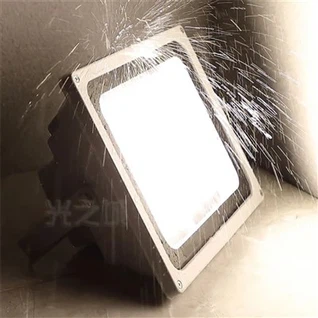 Llum d'inundació LED de jardí exterior impermeable, llum súper brillant per al porxo del cotxe o el pati davanter