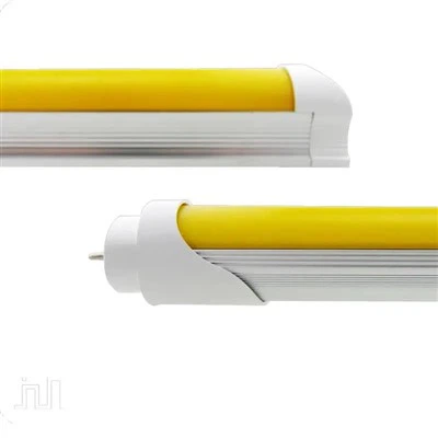 Llum de tub LED de màscara groga